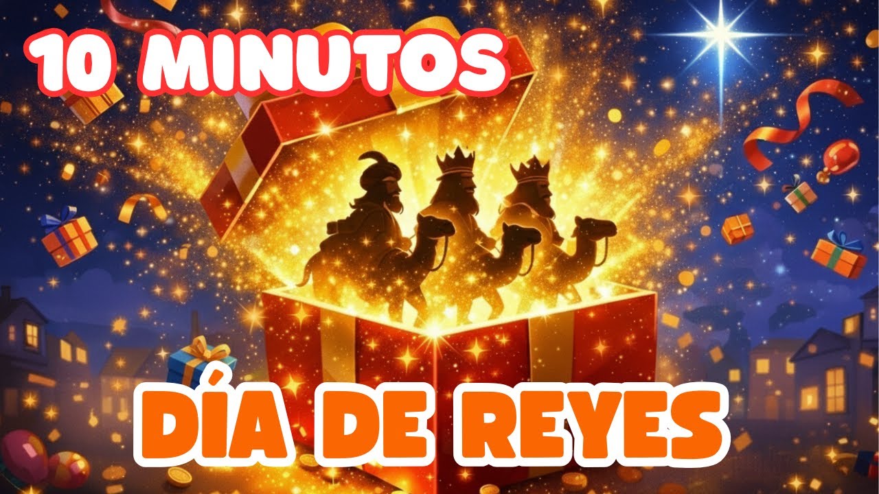 🐪 10 Min de los Reyes Magos 👑 Canciones Infantiles para Niños y el Día de Reyes | LumiCoco