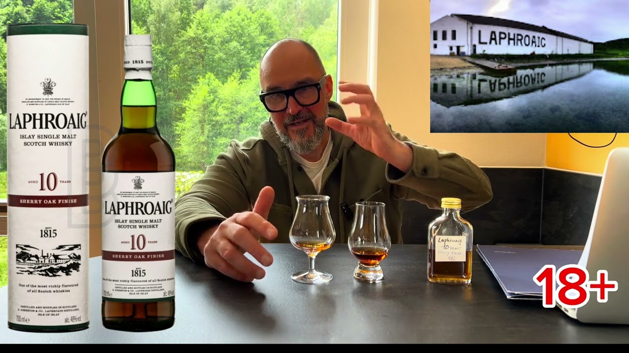#105. Laphroaig 10 лет Sherry OAK Finish 48% - нет дыма без огня.