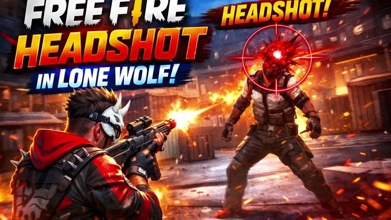 Playing free fire headshots in LONE Wolf #gaming #freefire #vidio #@bkpgaming 