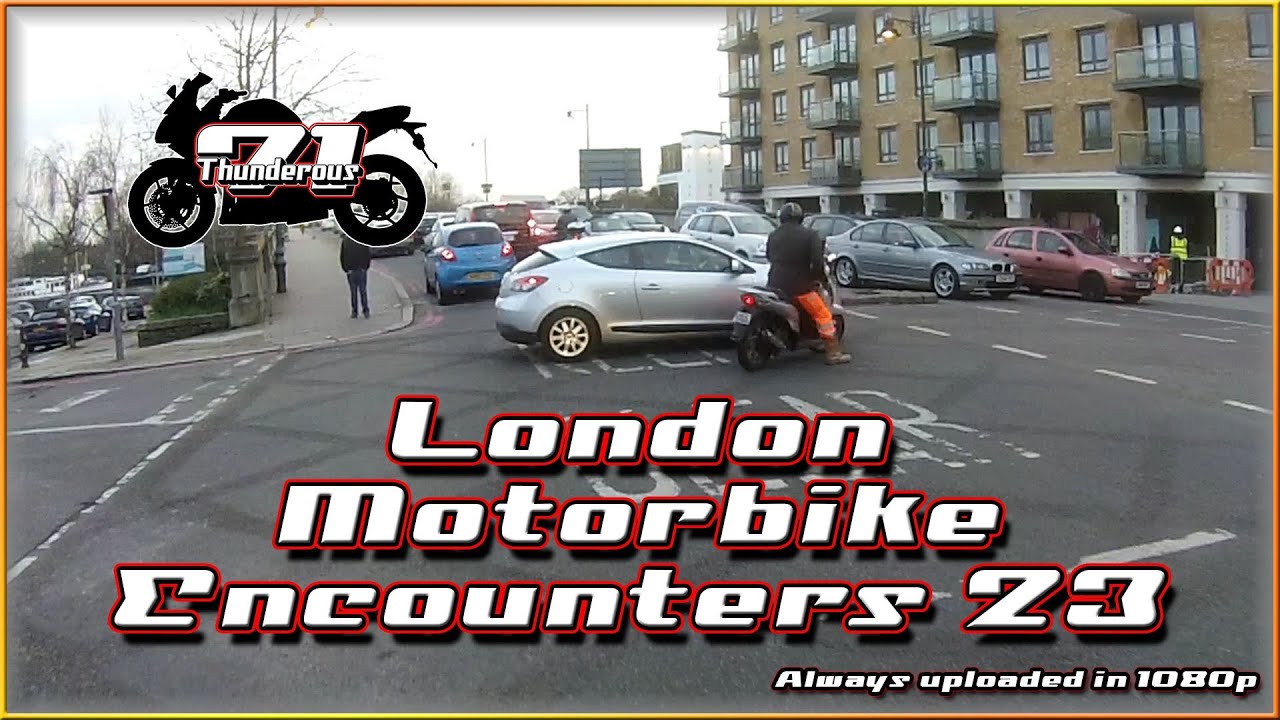 London Motorbike Encounters 23 - Jesus rides a moped