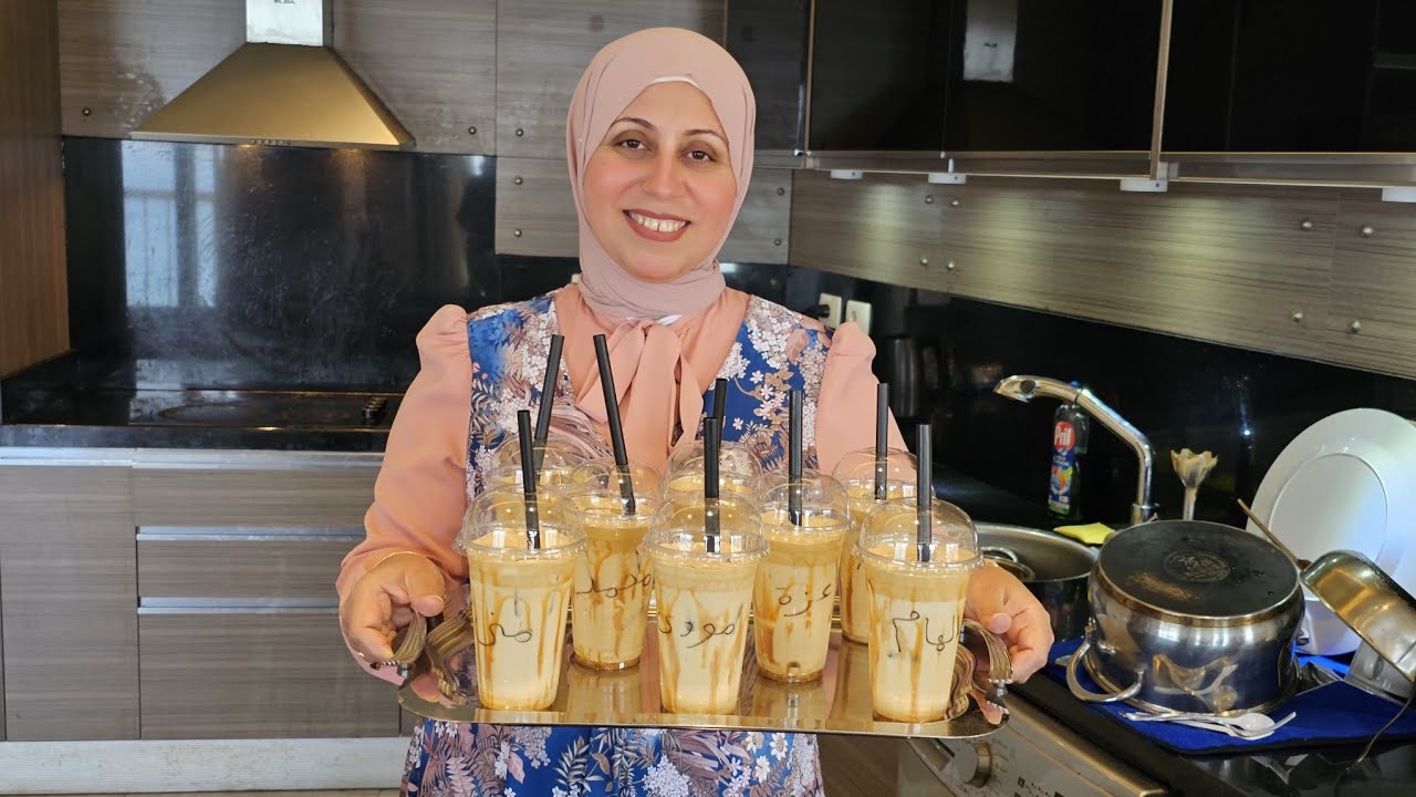 وفري فلوسك واعمليه في البيت وفي المصيف أجمل من الكافيهات الكبيرة المشهورة 🥰👌