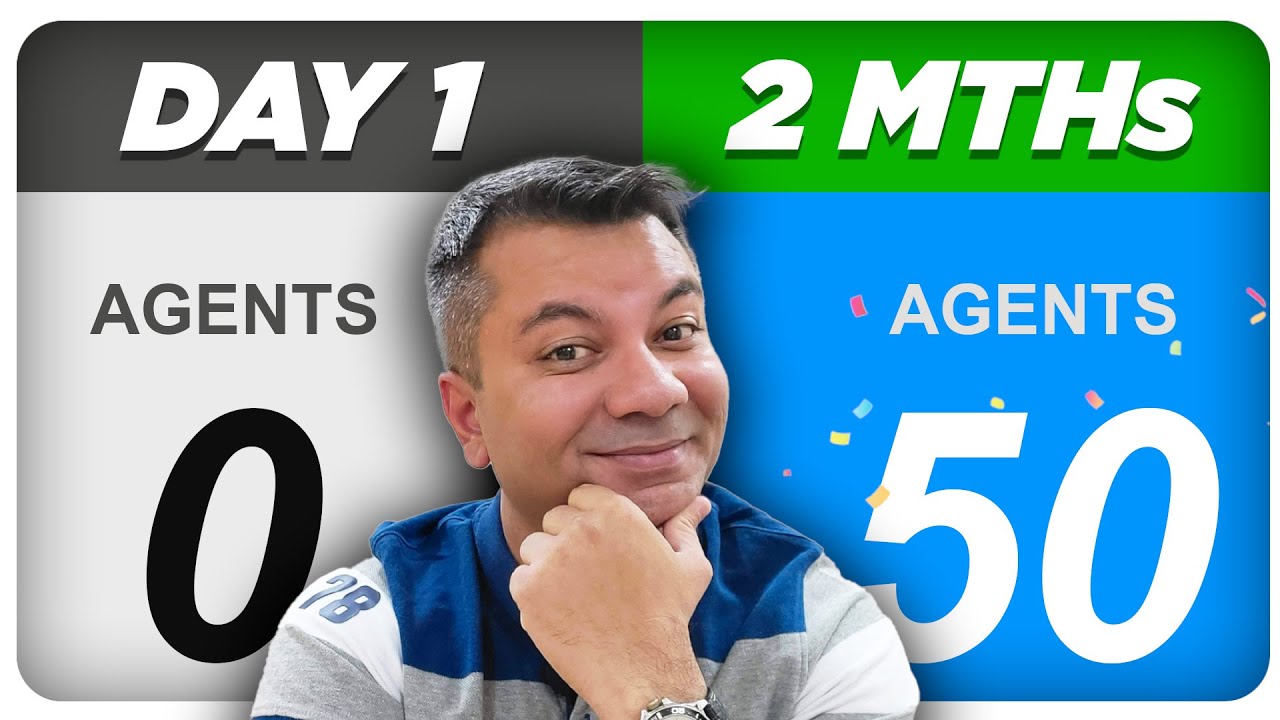 LIVE : From 0 to 50 Agents in Just 2 Months - How To Do It ?