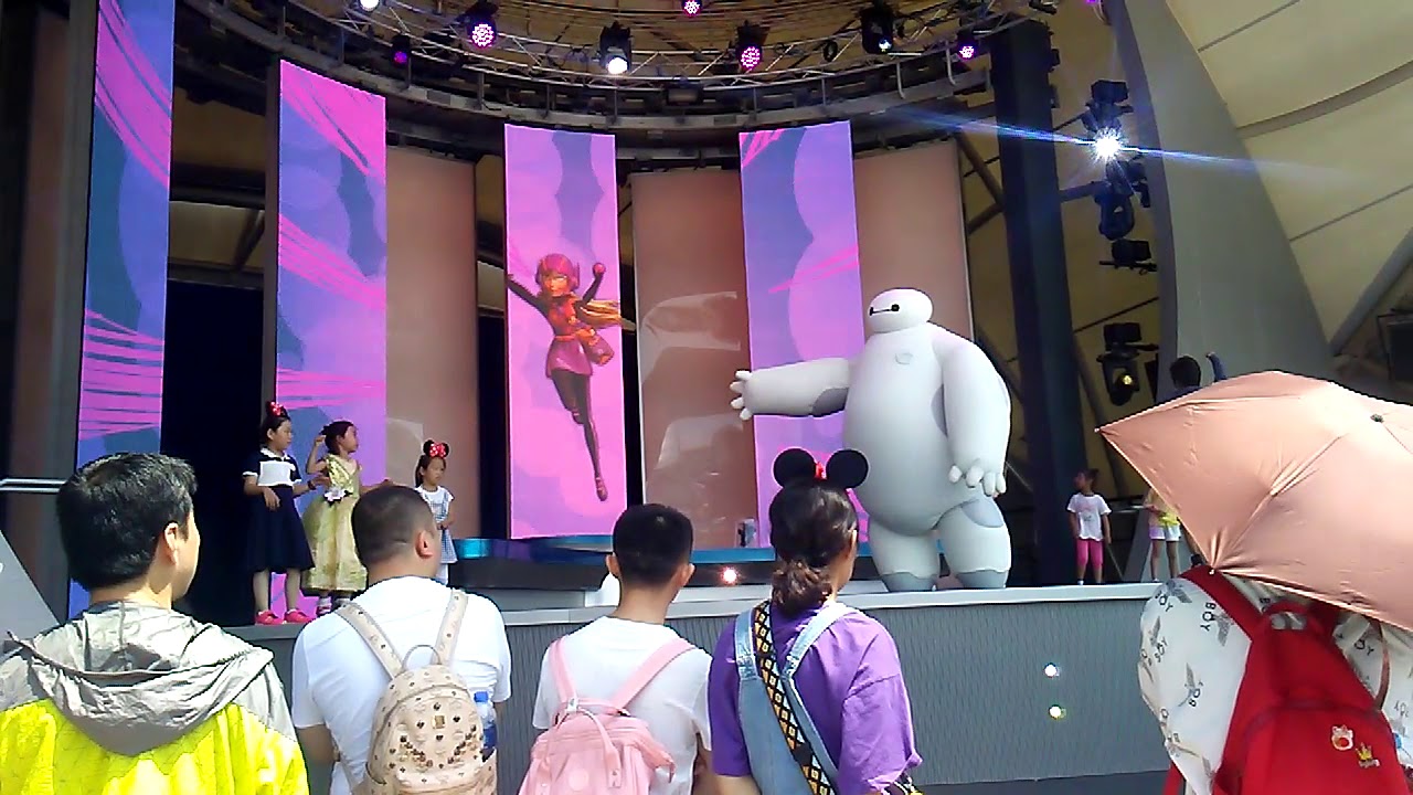I saw Hero and Baymax at Shanghai Disneyland