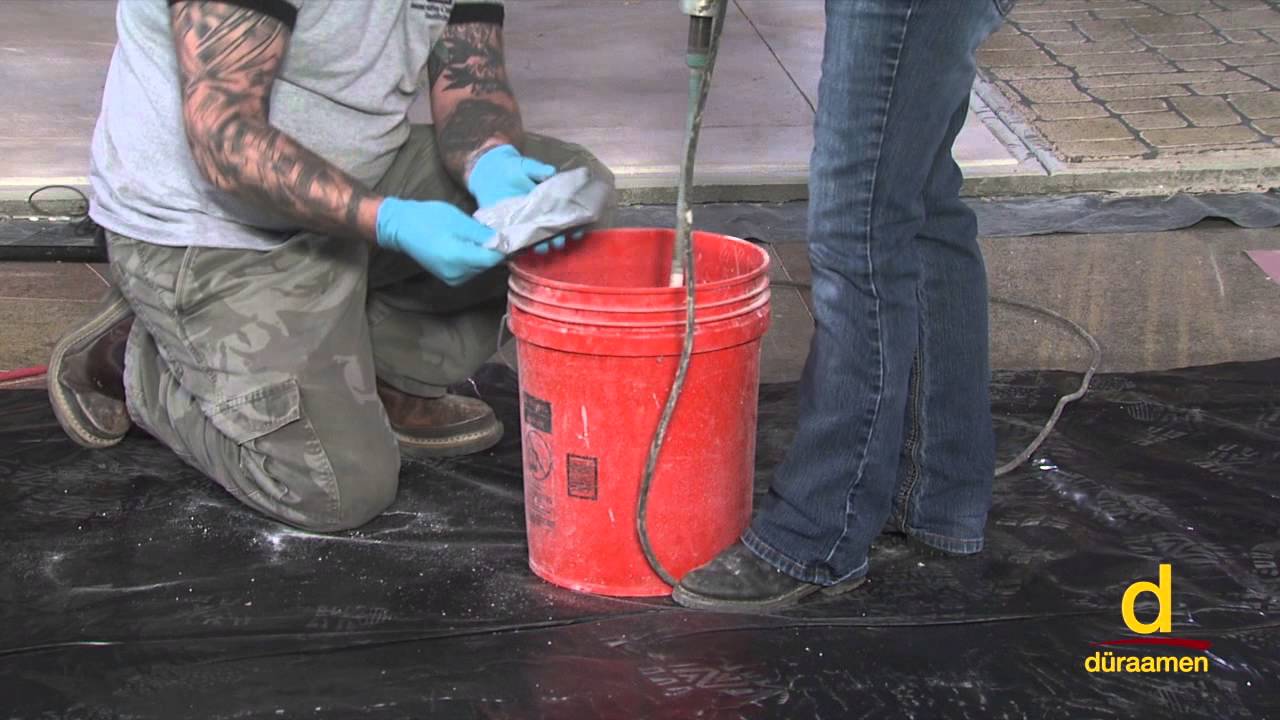 How to install Urethane Concrete System