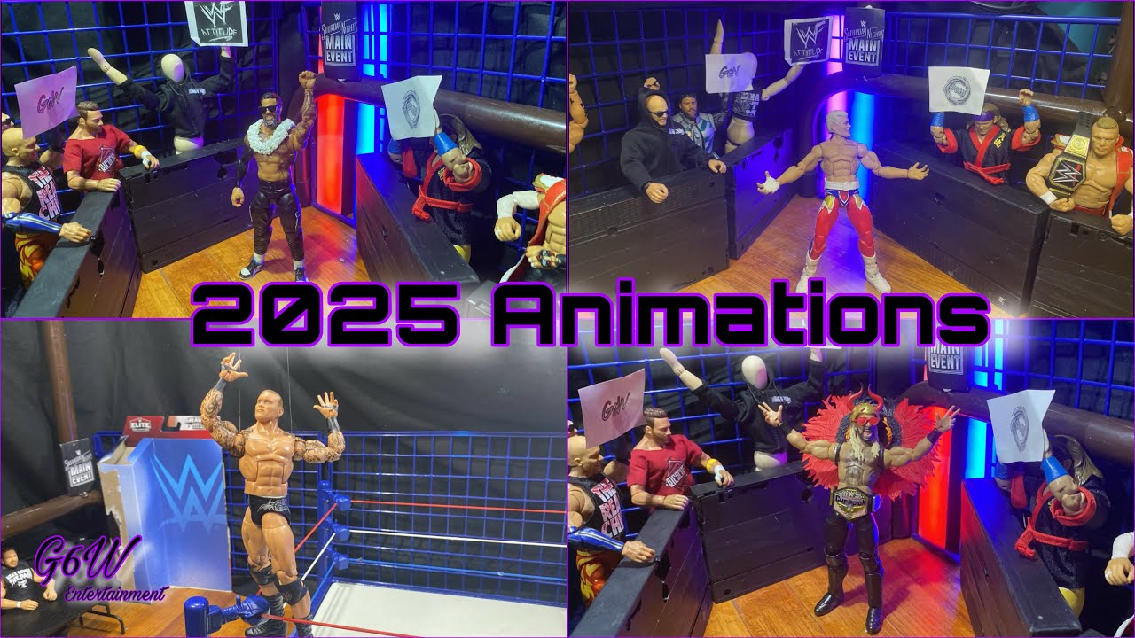Unused Animation Of 2025 | WWE Stop Motion |