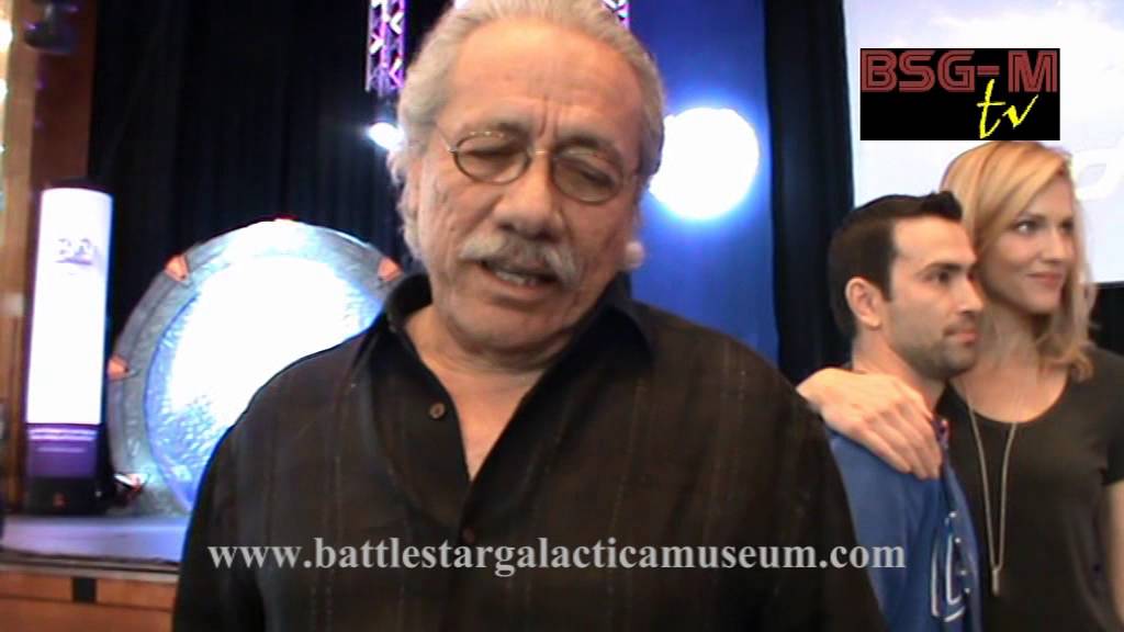 BSG-M Exclusive! Edward James Olmos: working w/ Mary McDonnell, 