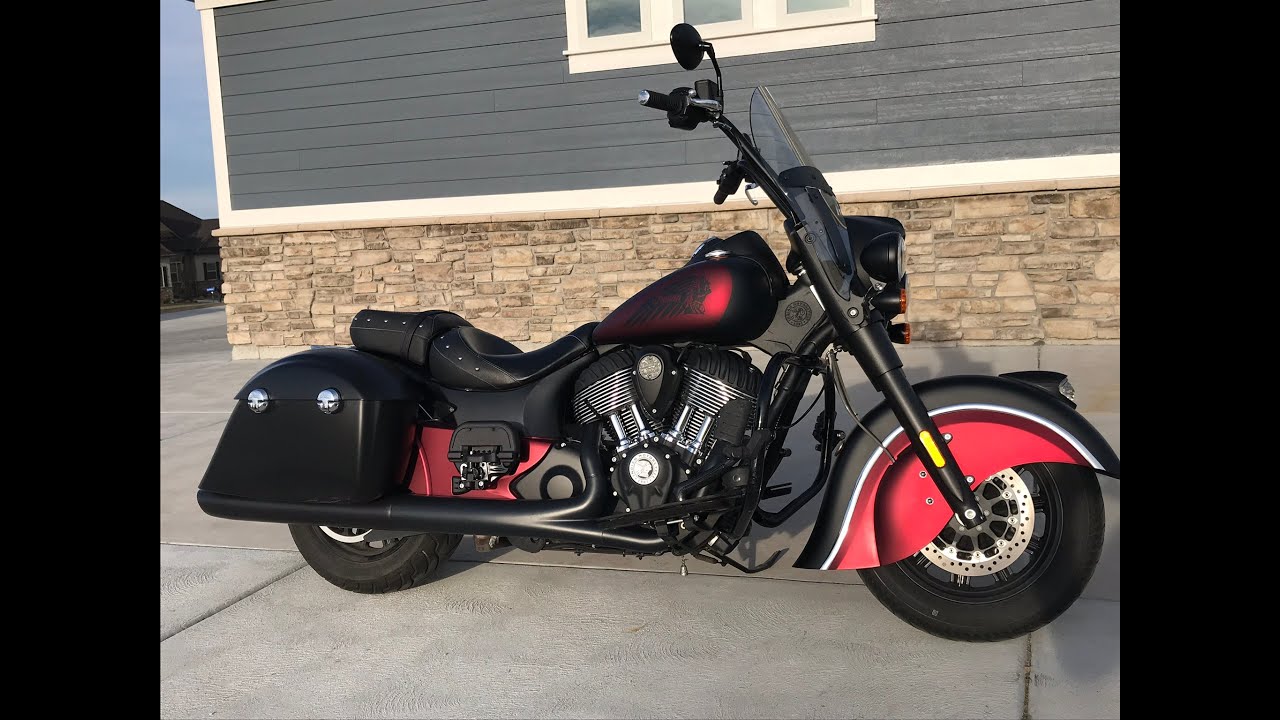 Indian Motorcycle Stock Exhaust vs Rush Warhorse Exhaust