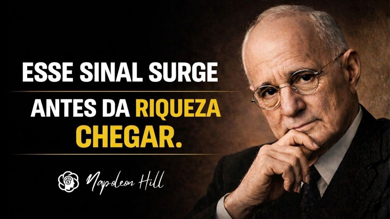 FIQUE EM SILÊNCIO… ⚠️ Esse Sinal Bíblico Aparece Antes da Grande Virada Financeira | Napoleon Hill