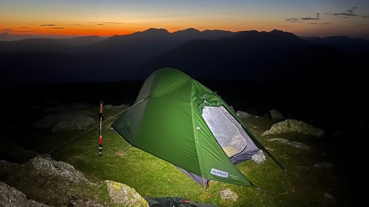 Discovering the Coniston Fells - Lake District Solo Wild Camping