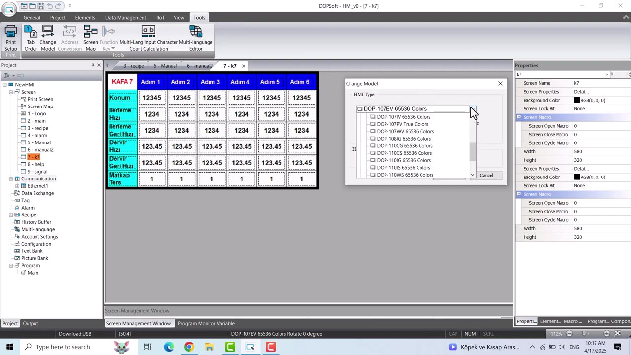 how to replace HMI in Delta DOPsoft #hmi #plc
