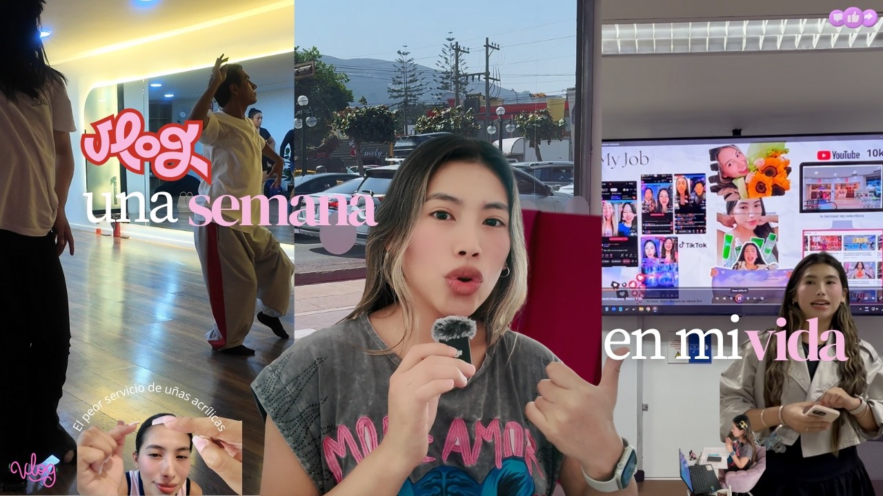 Vlogl FUI AL PEOR LUGAR DE UÑAS ACRÍLICAS😳me dejaron 💅espantoso  + ENTREGAS FINALES DE ingles ICPNA🫠