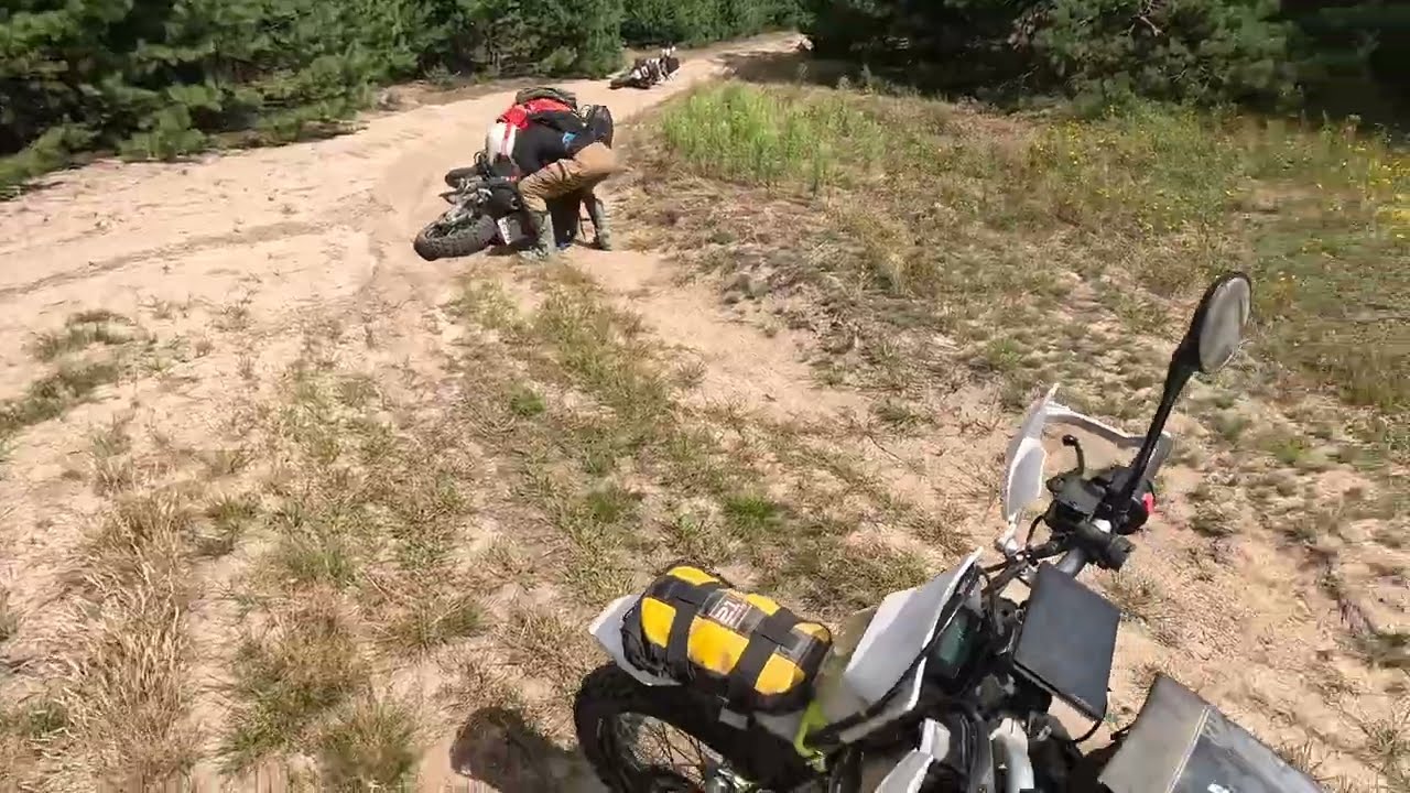 Motorcycles offroad trip Poland August 2025  4K