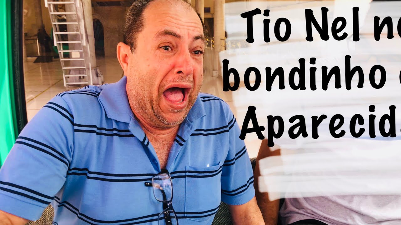 Tio Nel no bondinho de Aparecida