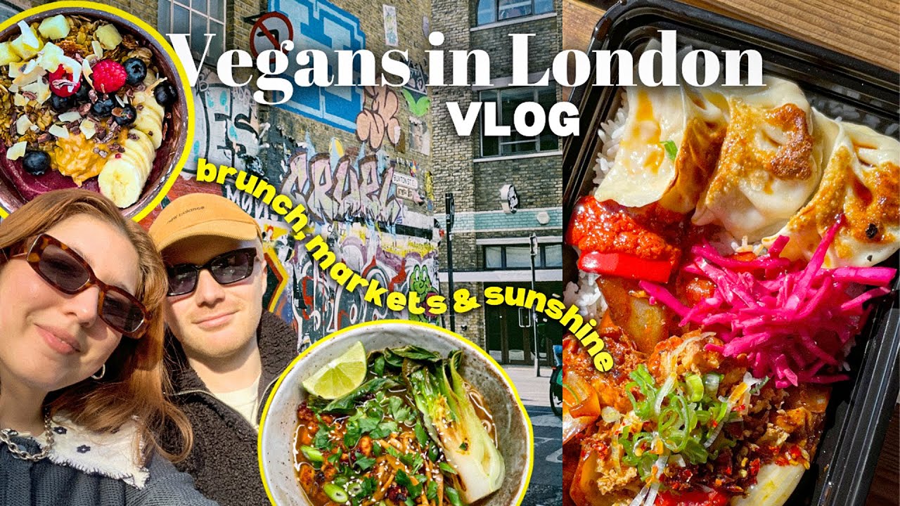 What I Eat In A Day - Vegans in London 🇬🇧