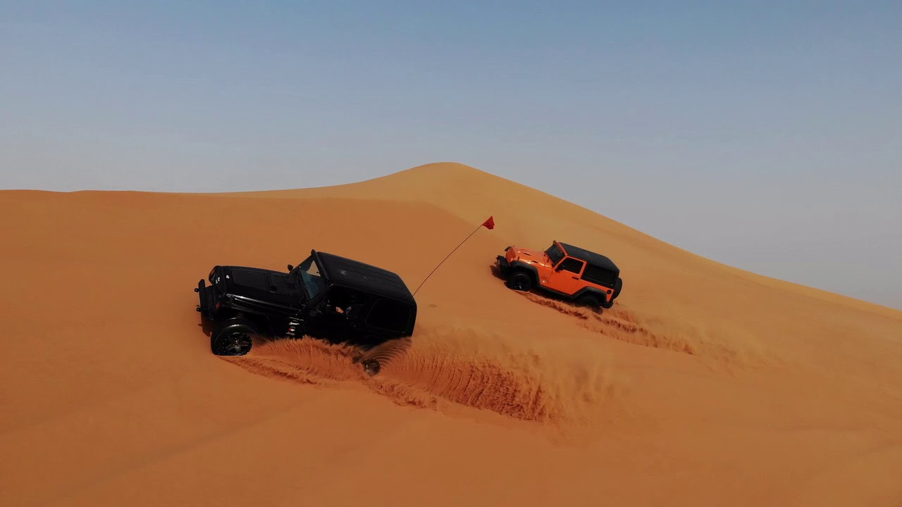 Side Sloping Compilation - Dubai Desert Jan 2019