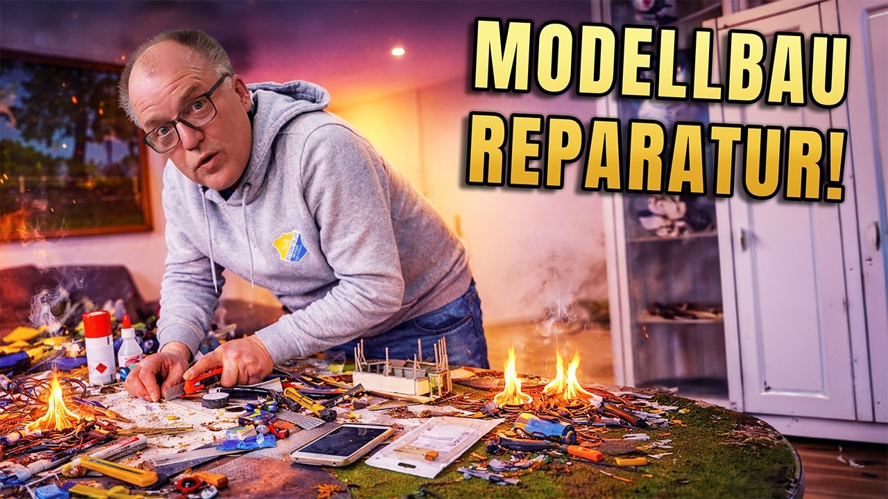 Wir bauen eine Miniaturwelt: Reparaturen im Kleinformat mit Udo! I Teil 10 I Udo & Wilke