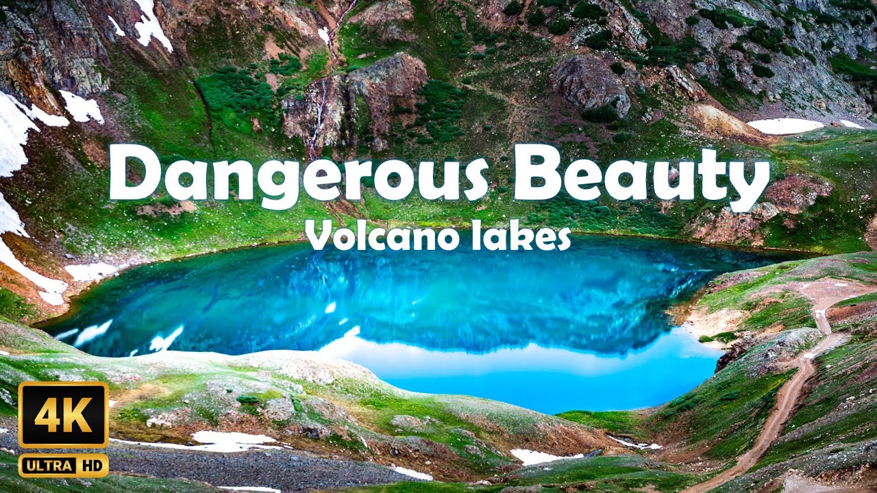 Top 10 Most Dangerous Volcano Lakes । Top 10 Most Beautiful Volcano Lakes