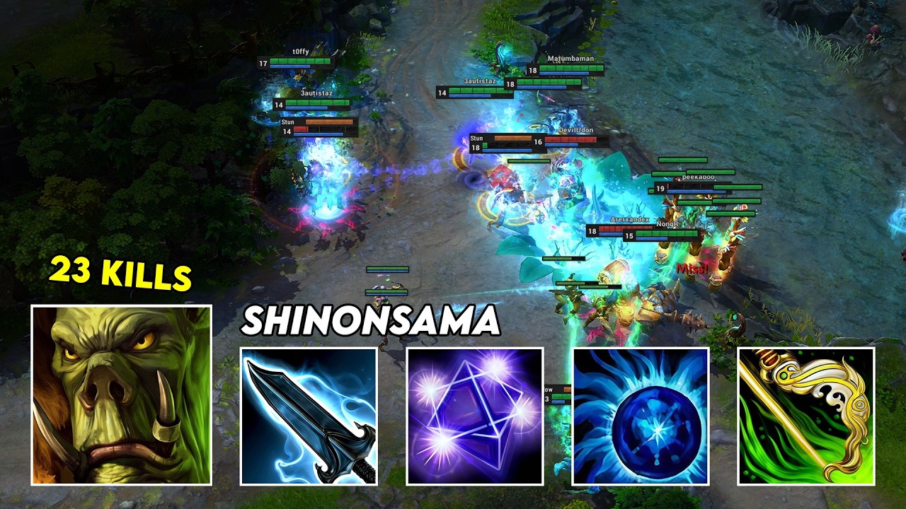 HON Reborn Flint Beastwood - SHINONSAMA 23 Kills