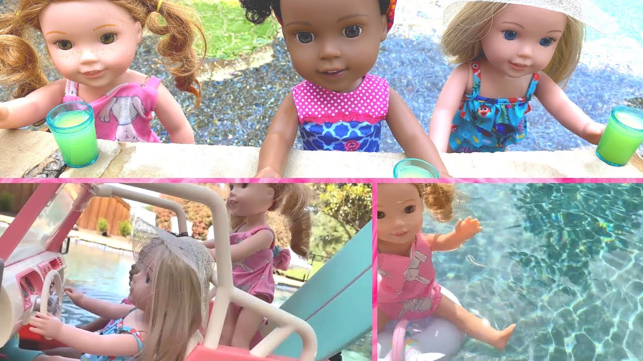 POOL DAY! | Wellie Wishers
