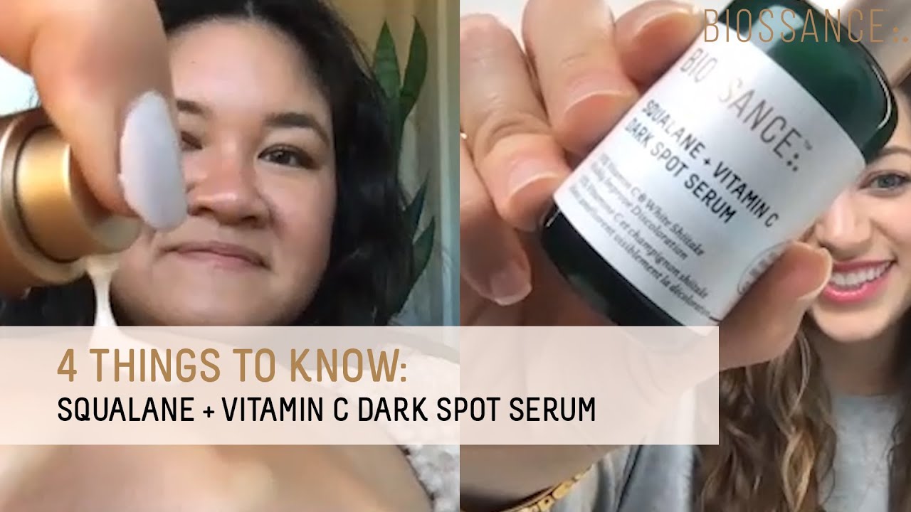Meet the New Squalane + Vitamin C Dark Spot Serum | 4 Things to Know