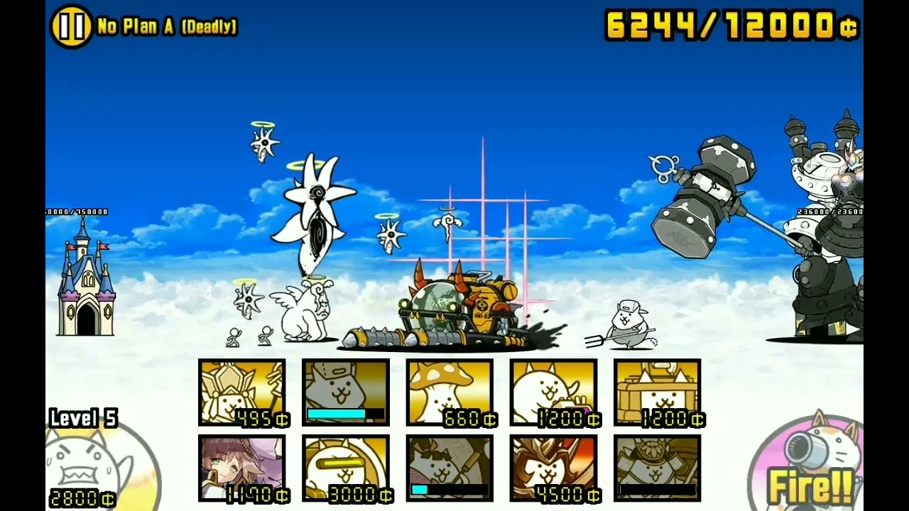 The Battle Cats HOW TO: 5x Abyssal Stage + bonus! CLIONEL ASCENDANT:NO PLAN A [NO battle items]