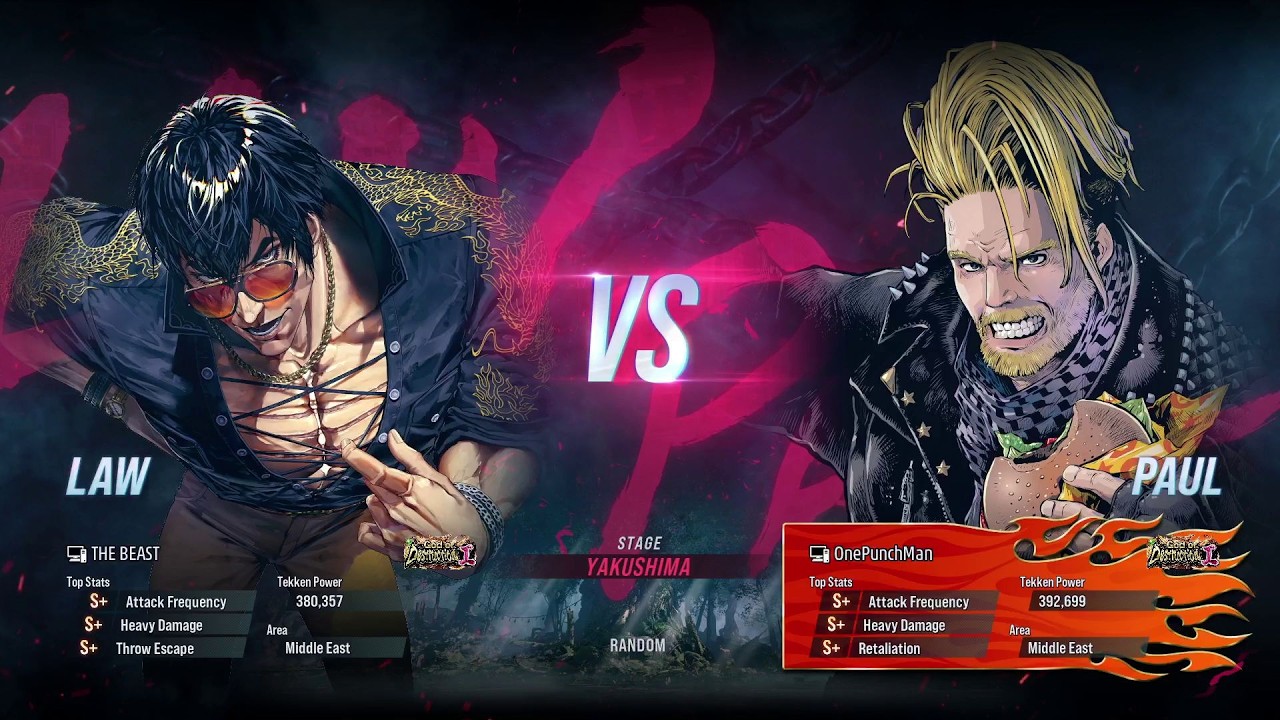 BSK (Law) VS OnePunchMan (Paul) Tekken 8 Ranked