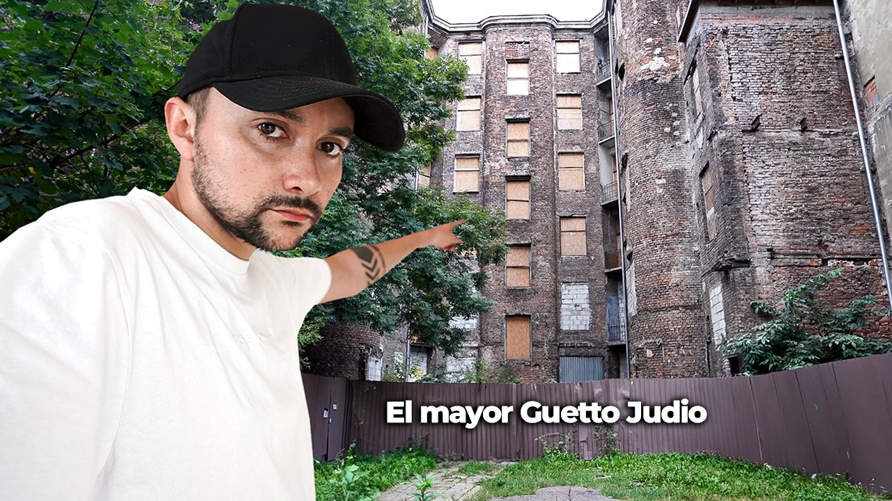 ASI ESTA HOY EL GUETO JUDIO DE VARSOVIA | POLONIA