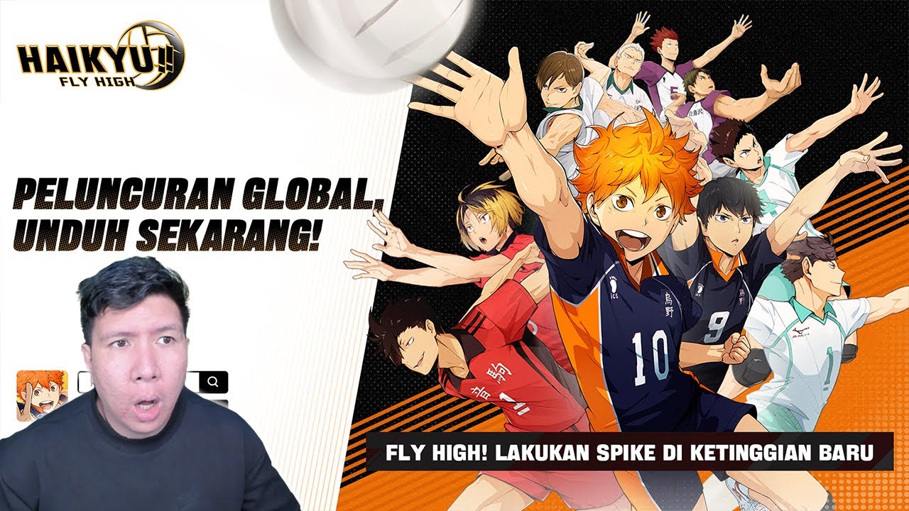 AKU INGIN MENJADI SHOYO HINATA DI GAME VOLLEY POPULER INI.... HAIKYU!! FLY HIGH