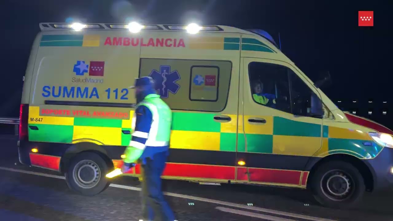 Una persona fallecida en un accidente de tráfico en la M608 km. 5 en Guadalix de la Sierra