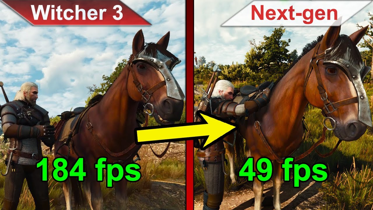 THE BIG COMPARISON | Witcher 3 vs. Witcher 3 NEXT-GEN Update | RTX 2080 Ti