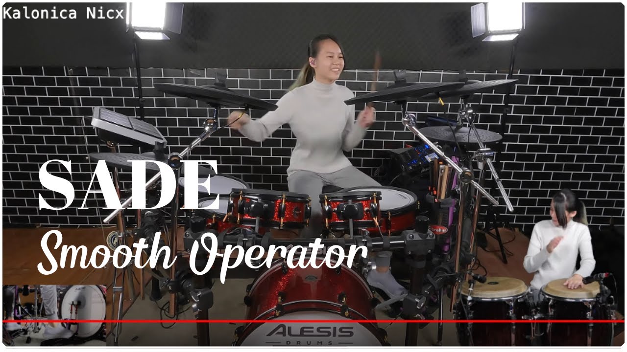 Smooth Operator - Sade [ cover ] Drums & Congas by Kalonica Nicx