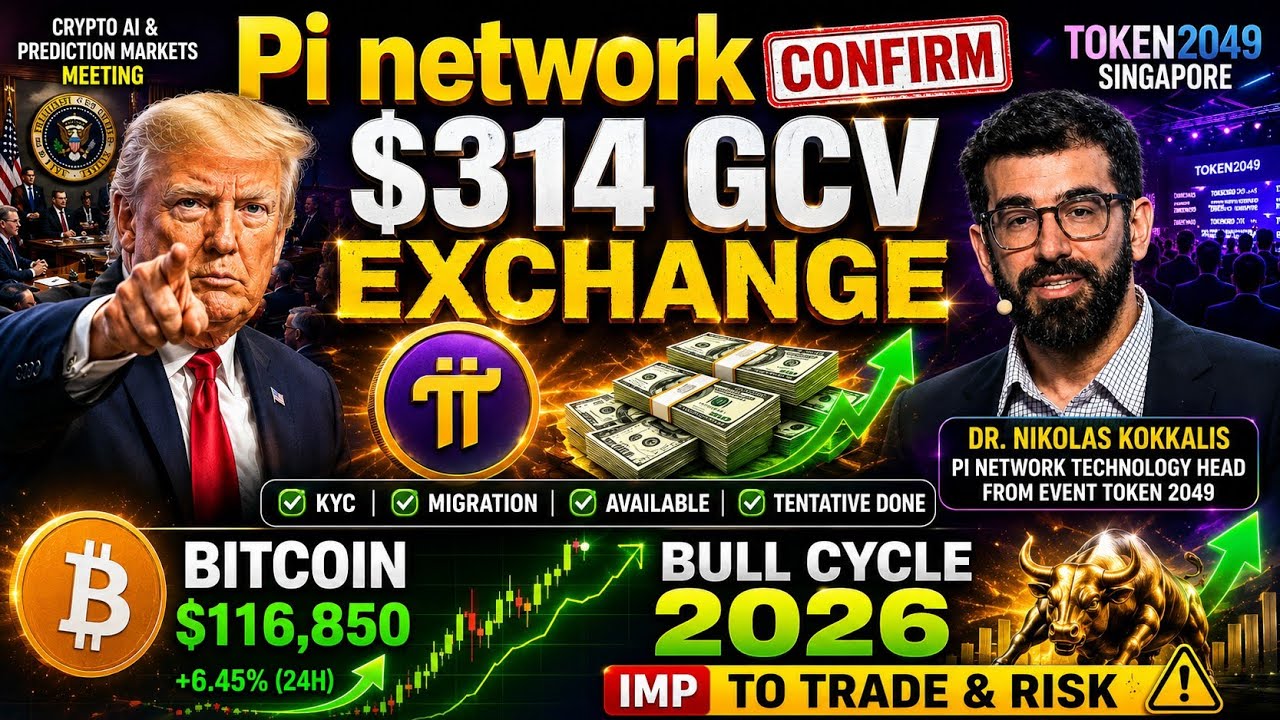 Pi network GCV 314 Exchange | Pi network new update today | Crypto latest news | Bitcoin Gold Price