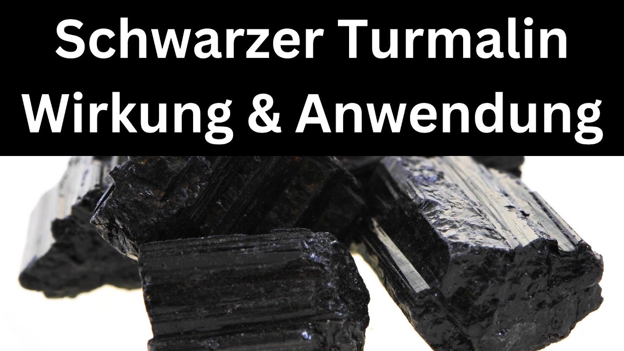Schwarzer Turmalin - Wirkung & Anwendung 💎 Sch&ouml;rl