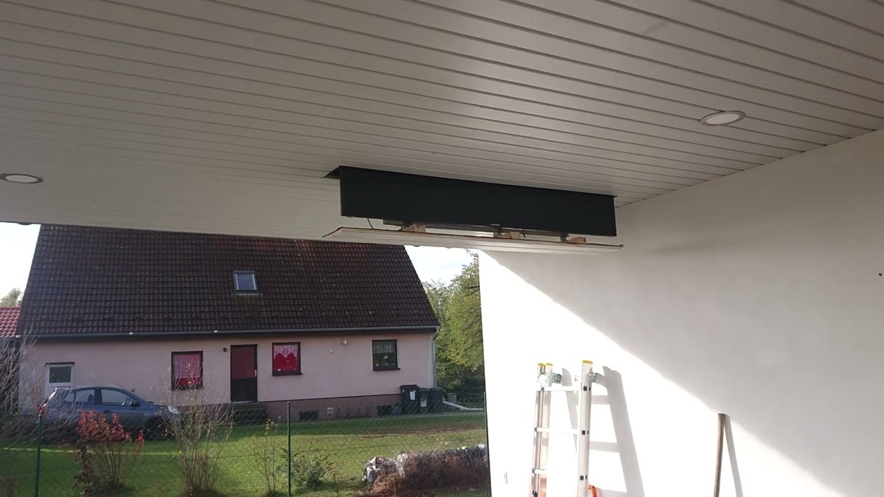 TV Deckenlift elektrisch Eigenbau 75 Zoll