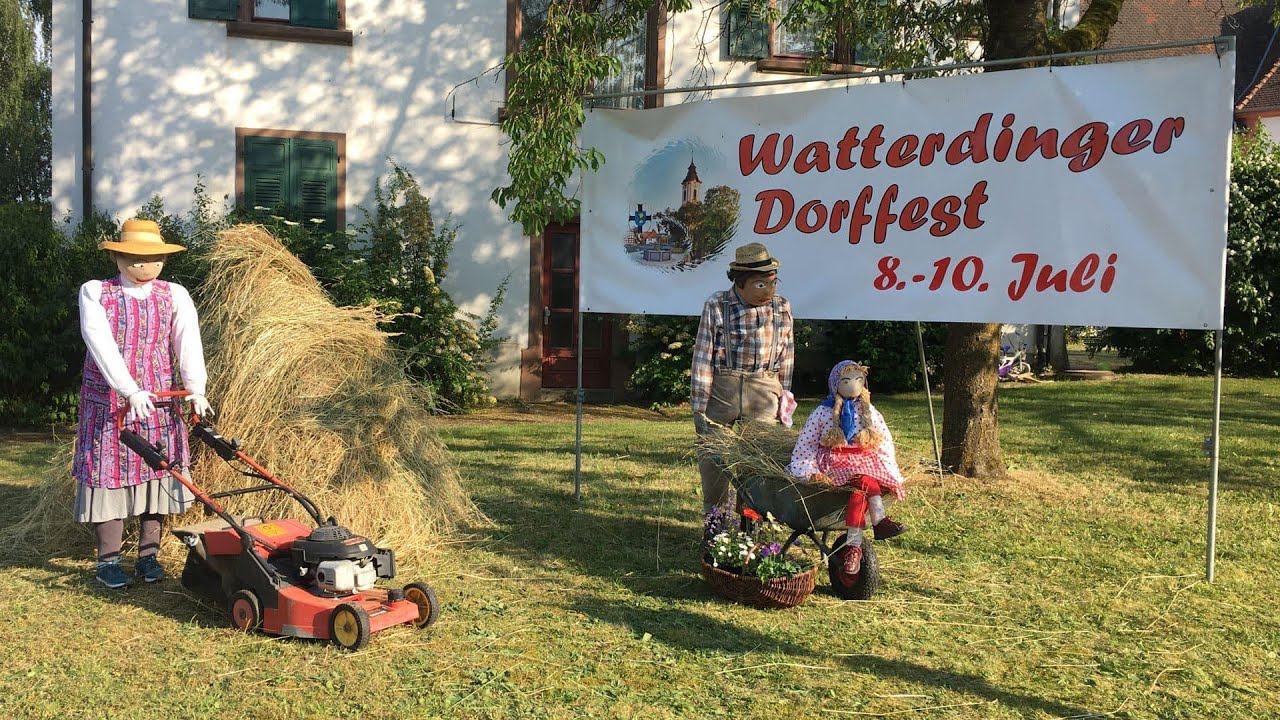 Aufsitzrasenmäherumzug in Watterdingen