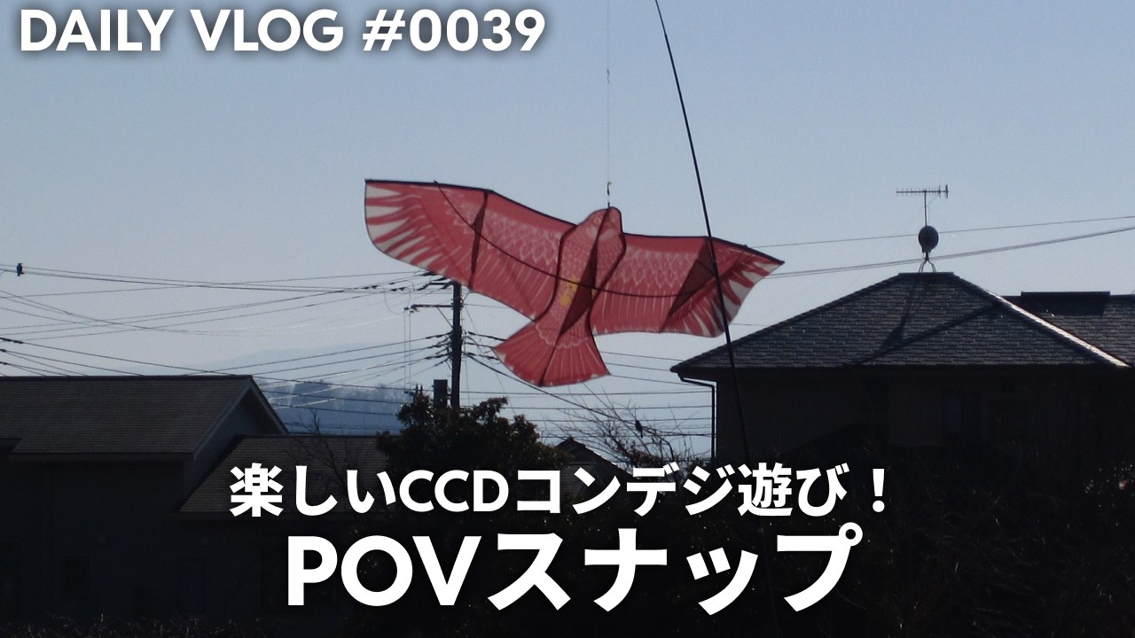 CCDセンサーの色味がエモい。秦野の田舎道をオールドコンデジで歩く【毎日VLOG 0039】