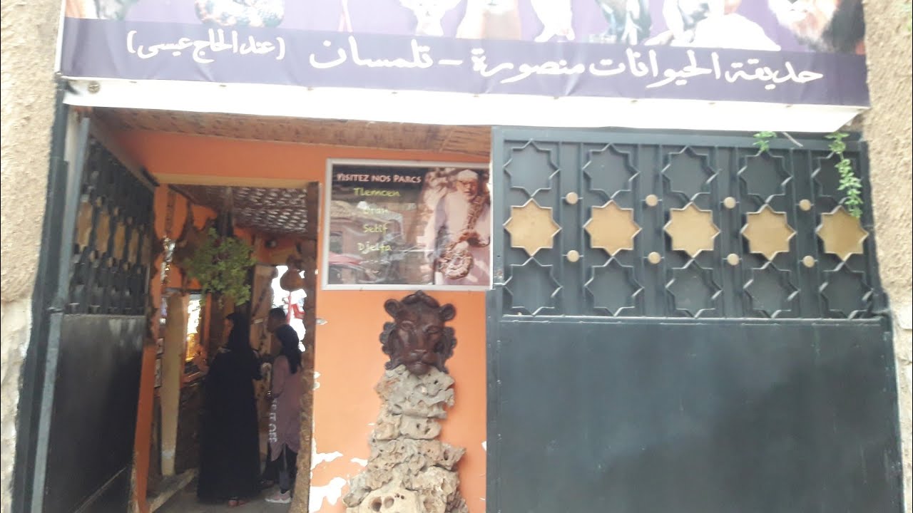 جولة في حديقة الحيوانات بمدينة تلمسان