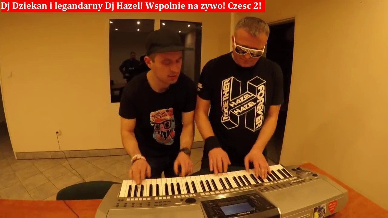 DJ Hazel i DJ Dziekan na klawiszach na żywo cz.2 on keyboard TIESTO, Benny Bennasi, WestBam