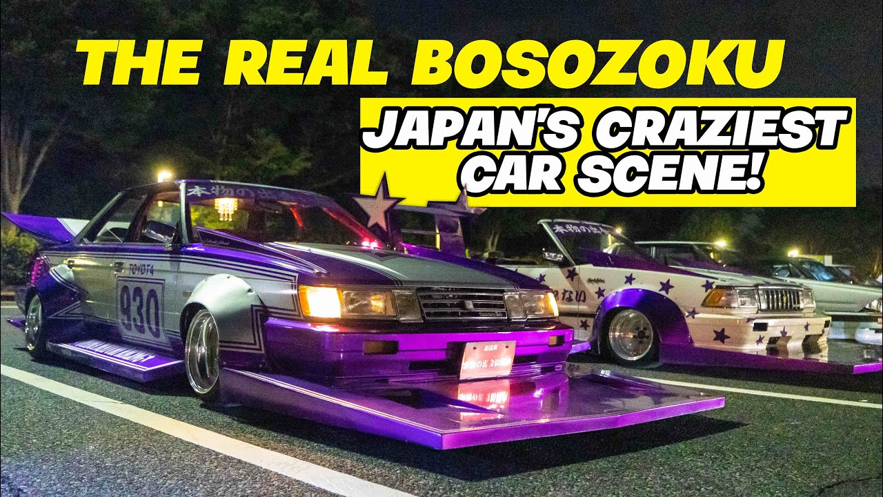 I Stumbled Across Japan's CRAZIEST Car Scene.. | The Bosozoku