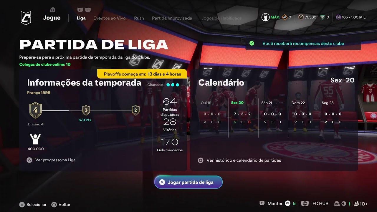 EA 26 Pro Clubs - ELITE - CORUJÃO