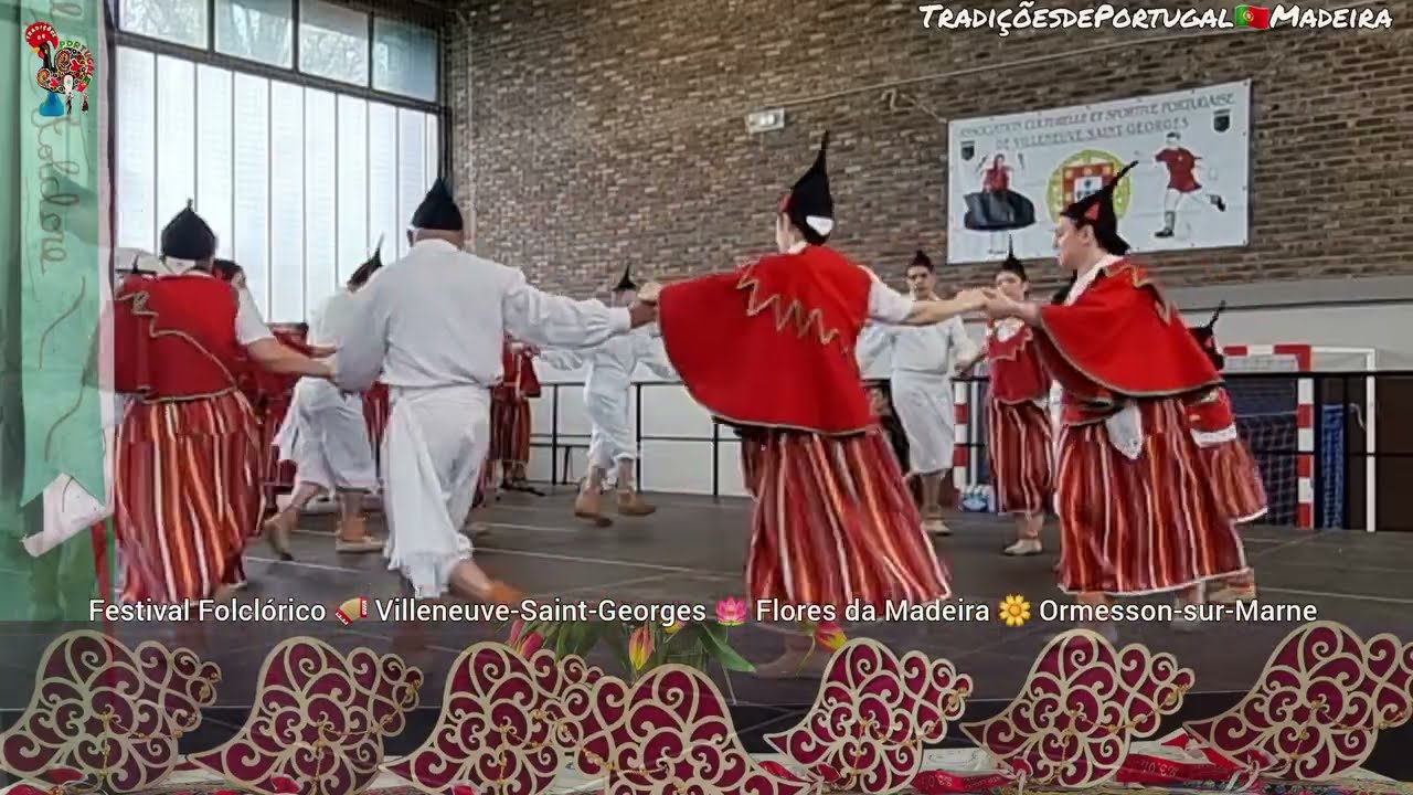 Grupo Flores da Madeira 🎉Festival 💢Ormesson-sur-Marne 🪗Folclore 👉 Villeneuve-Saint-Georges