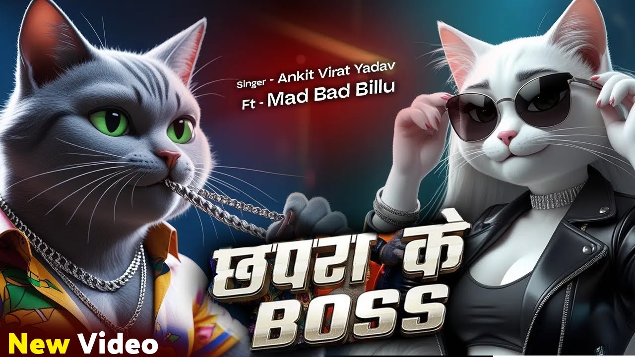 chapra ka boss ~ छपरा के बॉस ~ chapra jila ke boss, chhapra ke boss song billi wala gana | cat dance