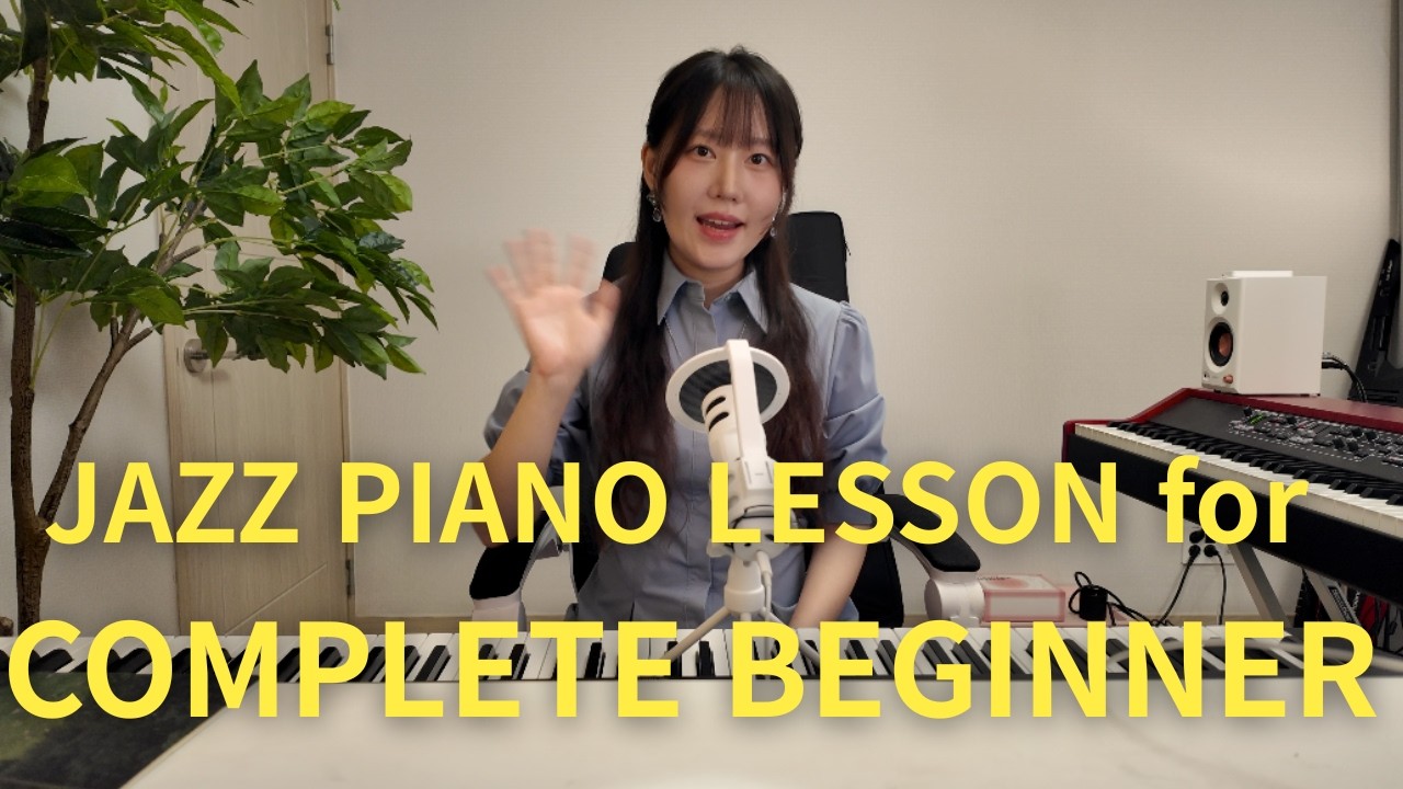 Jazz Piano for COMPLETE BEGINNERS!!!!!