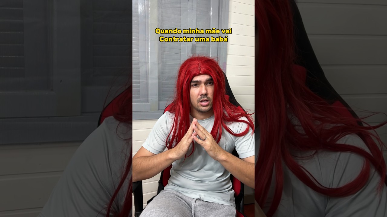QUANDO MINHA M&Atilde;E VAI CONTRATAR UMA BAB&Aacute; 😂