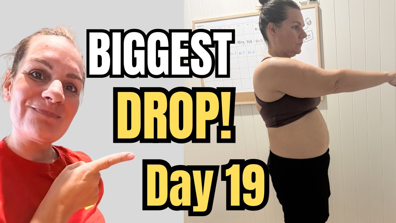 My Biggest Drop Yet‼️Weight Loss Journey (Day 19)