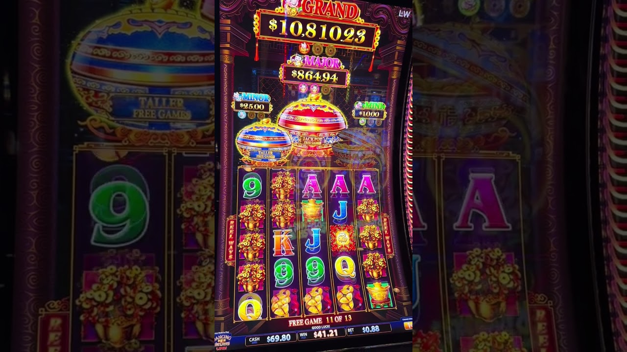 Visiting Snoqualmie Casino & Hotel- [slot machine] Dancing Drums