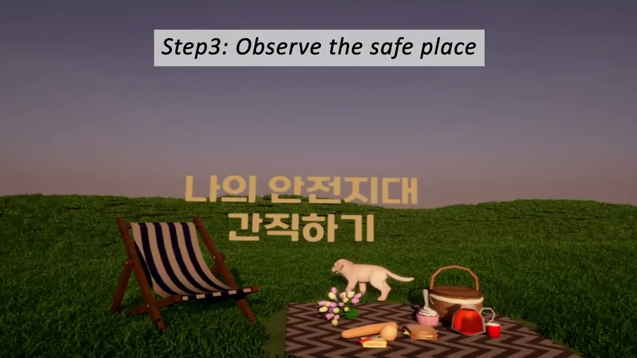 IEEE VR 2025 Poster TEASER - SafePlaceVR