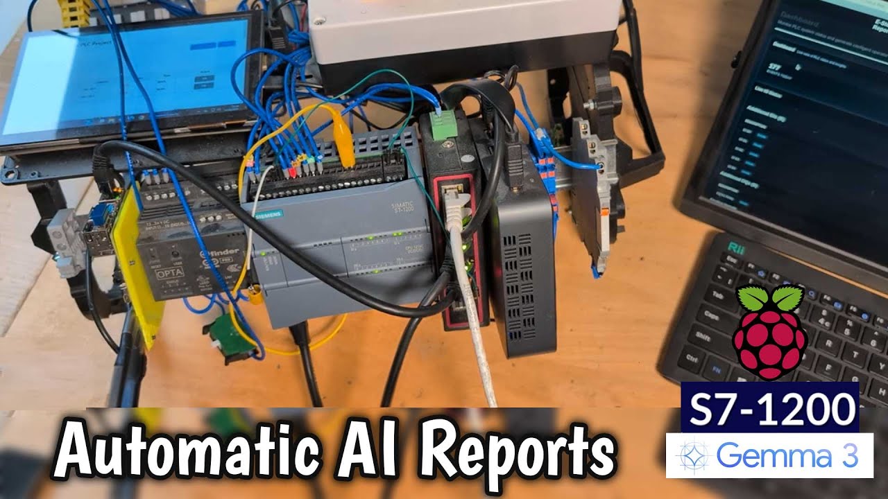 AI Reporting PLC Machine State Every 15 mins