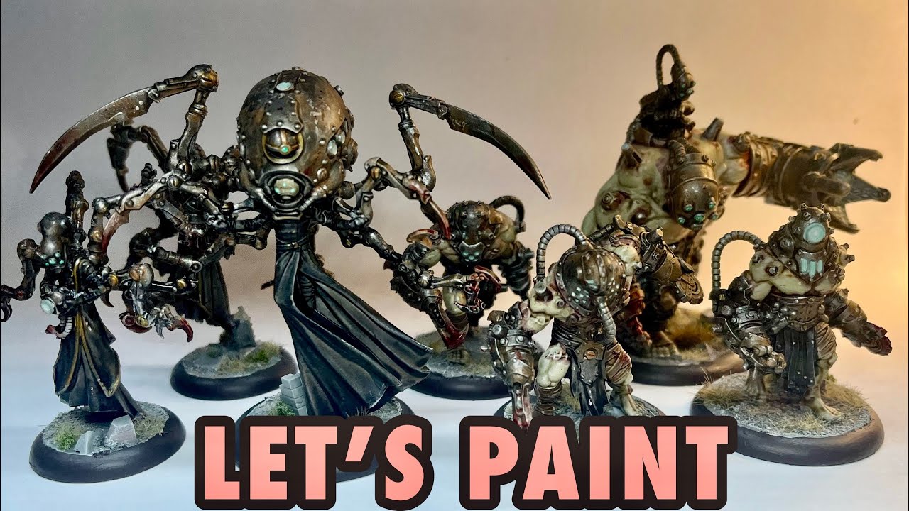 Let’s Paint a Warmachine Cryx Warband | SFG 3D Prints