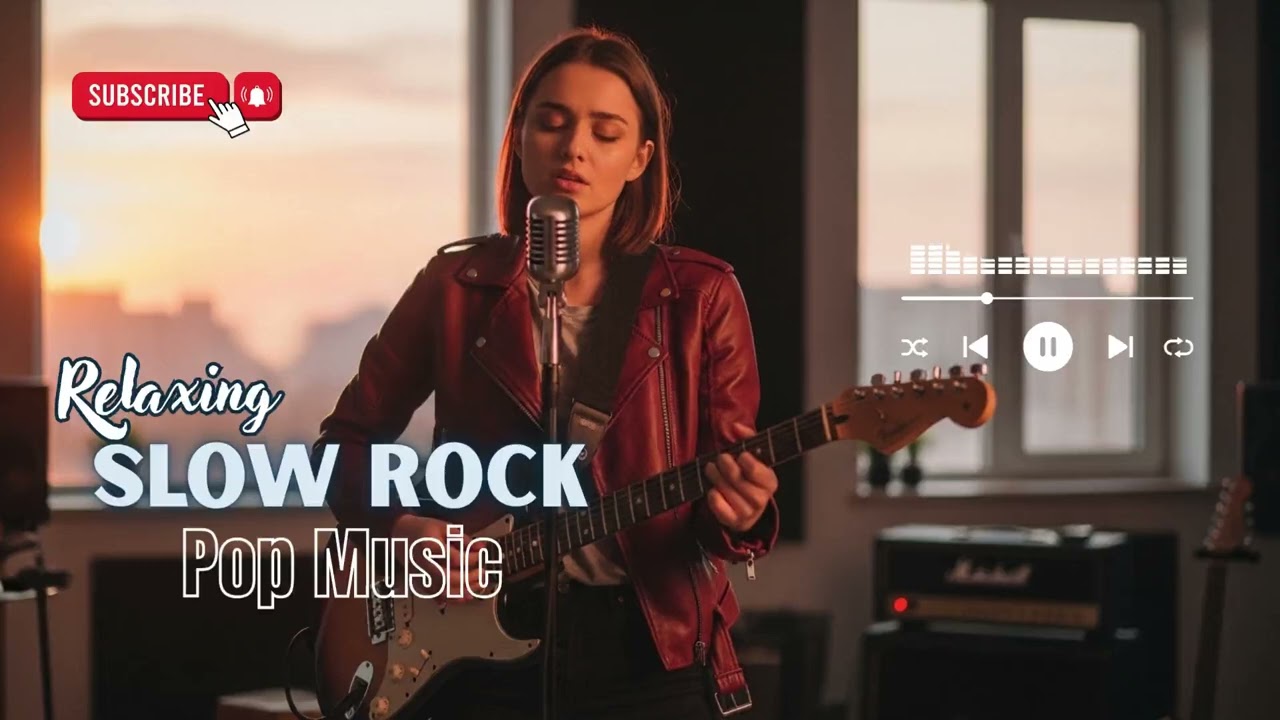Slow Rock Ballads Relaxing Vibes 💔 Emotional & Peaceful Rock Music